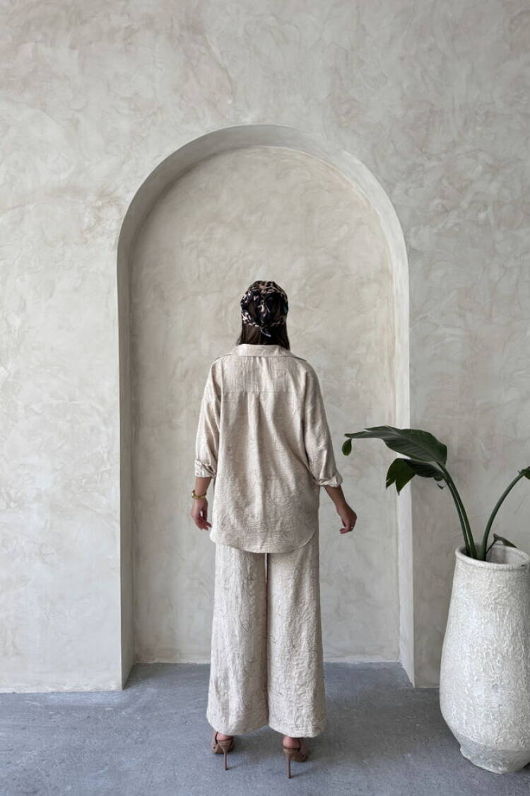 Embroidered Pants