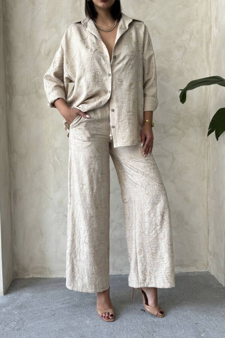 Embroidered Pants
