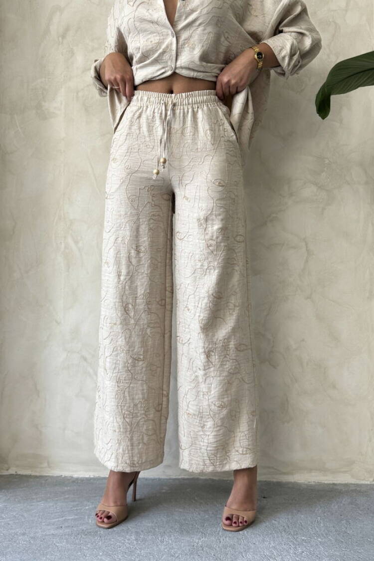 Embroidered Pants