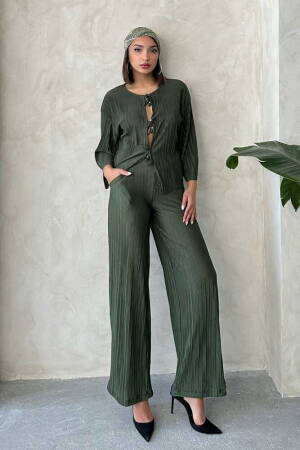 Pleated Trousers - Topshow - Globality Store - Women Clothes Wholesale Turkey