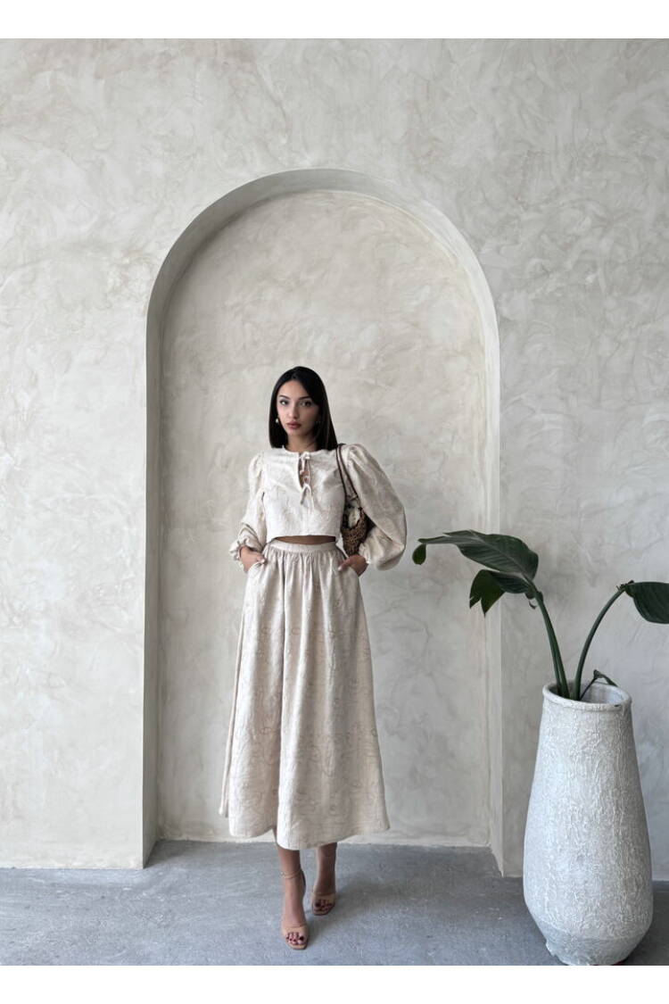 Embroidered Skirt