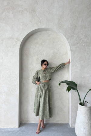 Embroidered Skirt - Light - Brand: Topshow - Women's Clothing Wholesale - Globality Store