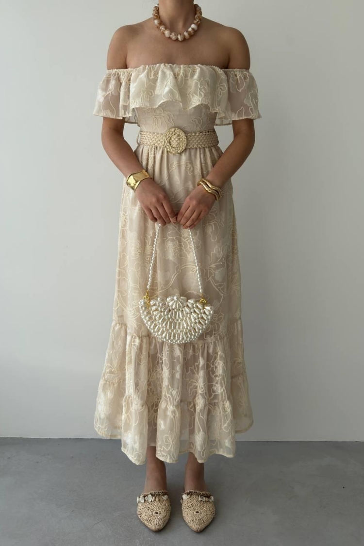 Reget Belted Dress