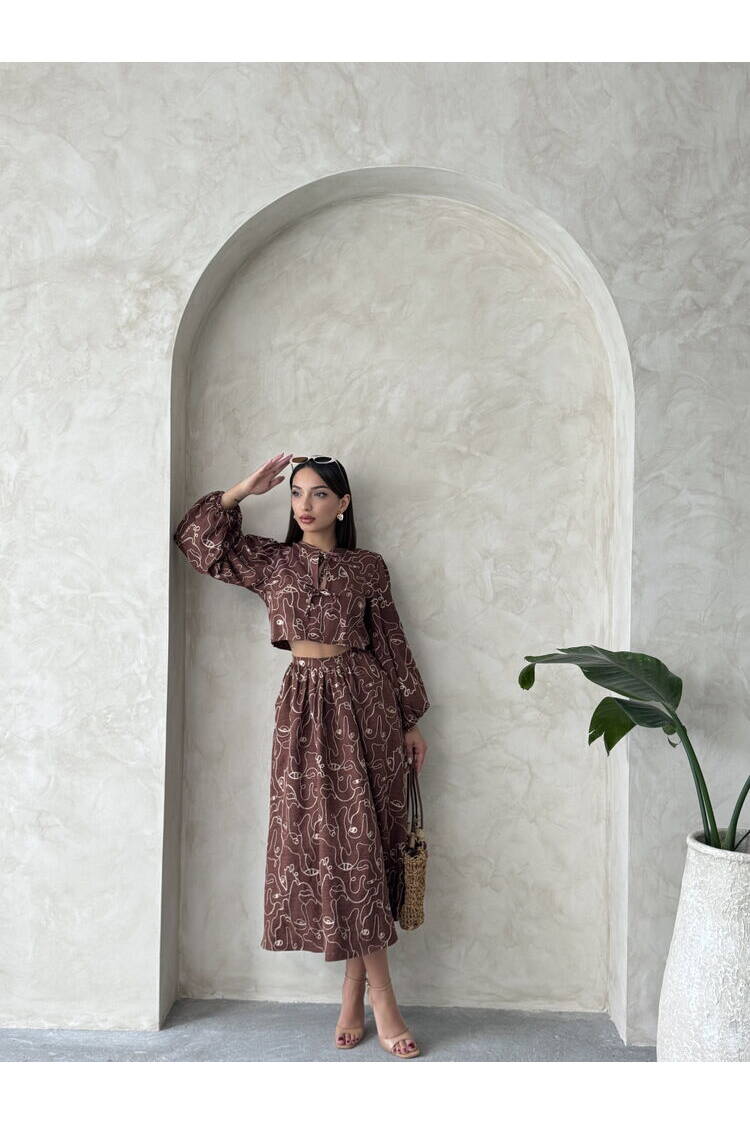 Embroidered Skirt