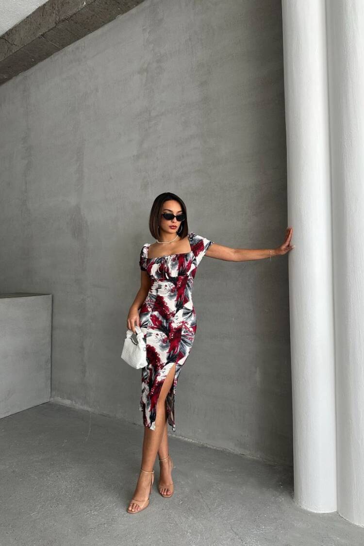 Bürmcük Dress - Ezgi Nisantasi - Globality Store - Women Clothes Wholesale Turkey