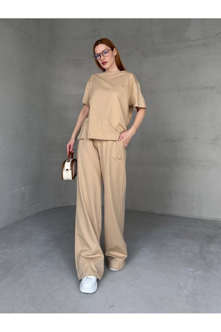 Supreme Wing Pipe Leg 2 Thread Suit - CAPPITONE - Globality Store - Women Clothes Wholesale Turkey