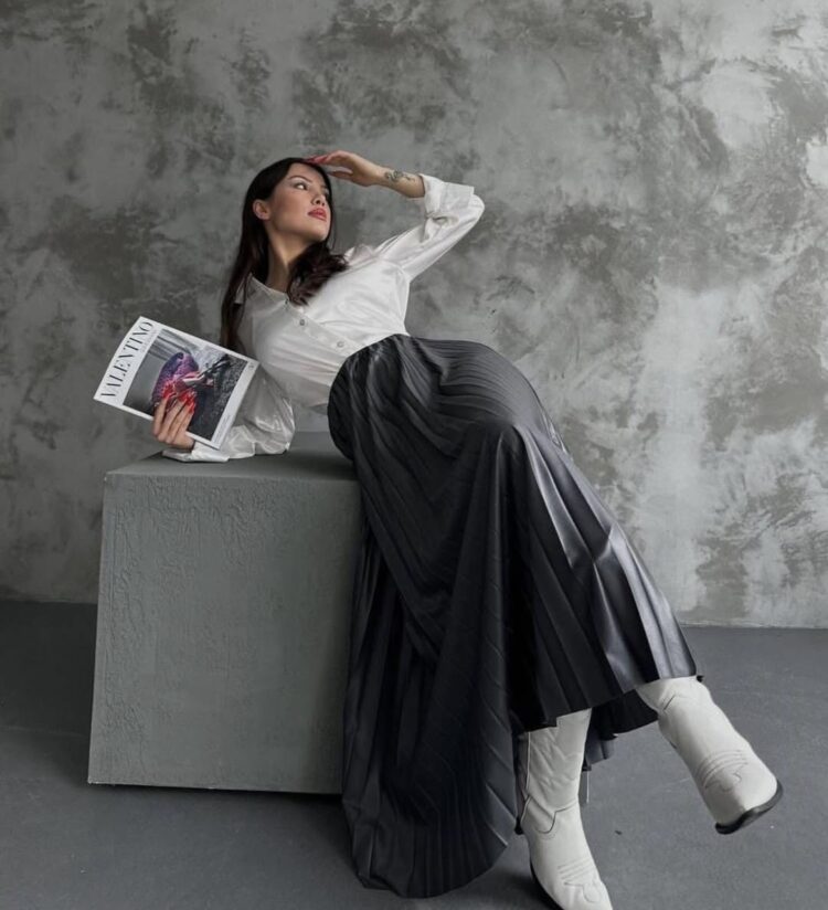Pleated Skirt - Ezgi Nisantasi - Globality Store - Women Clothes Wholesale Turkey