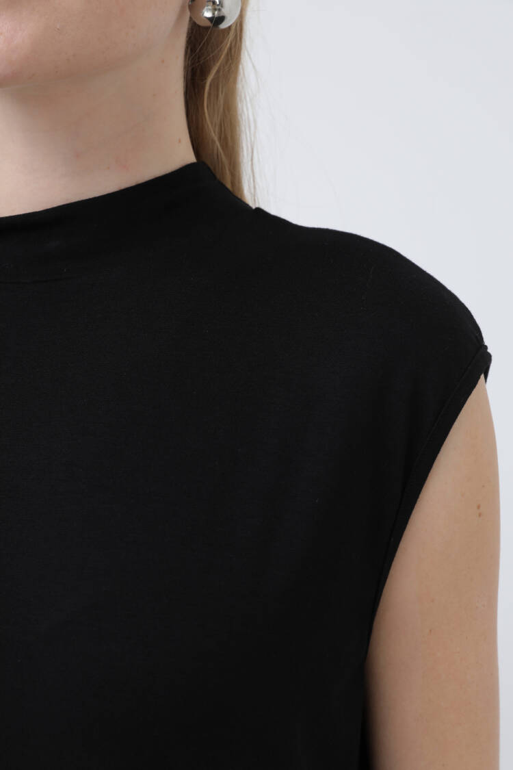 Women's Sleeveless Crew Neck Tunic Size Underwear