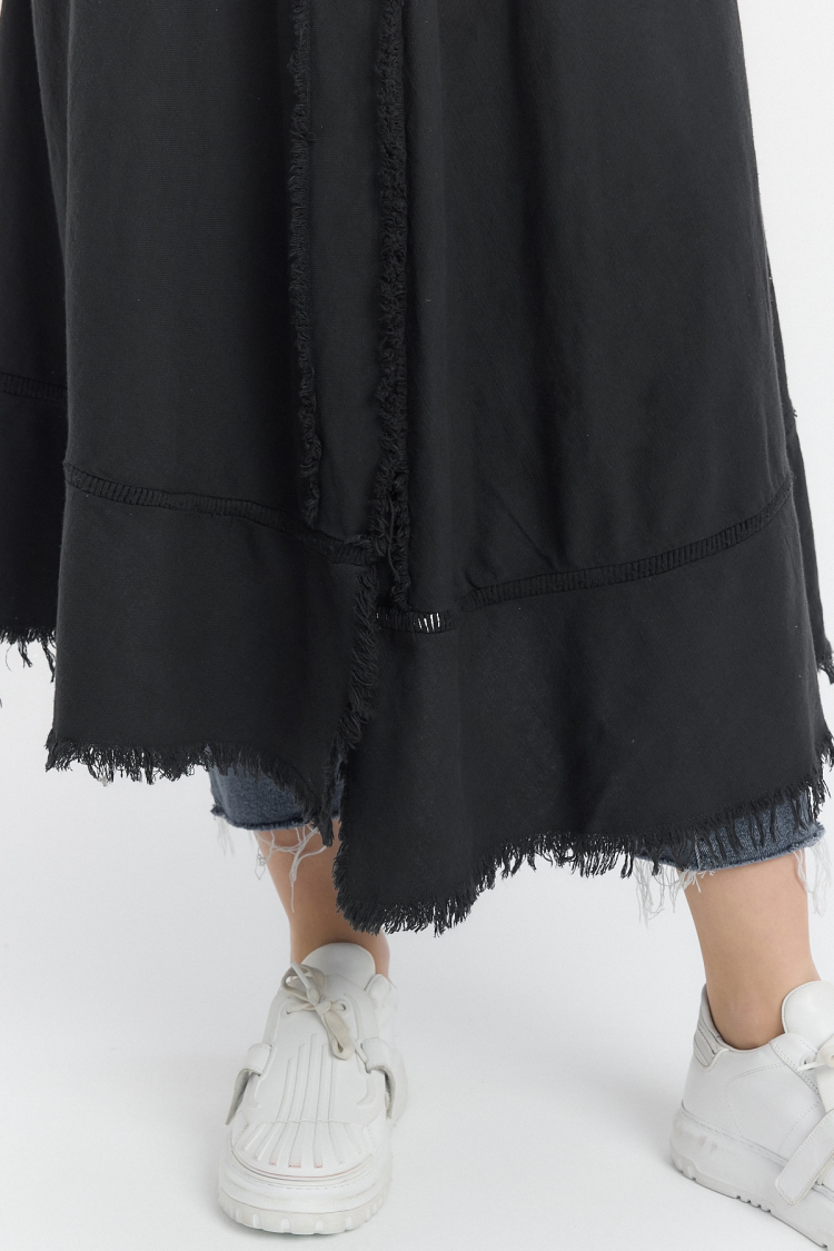 Wooden Button Dress - Standard