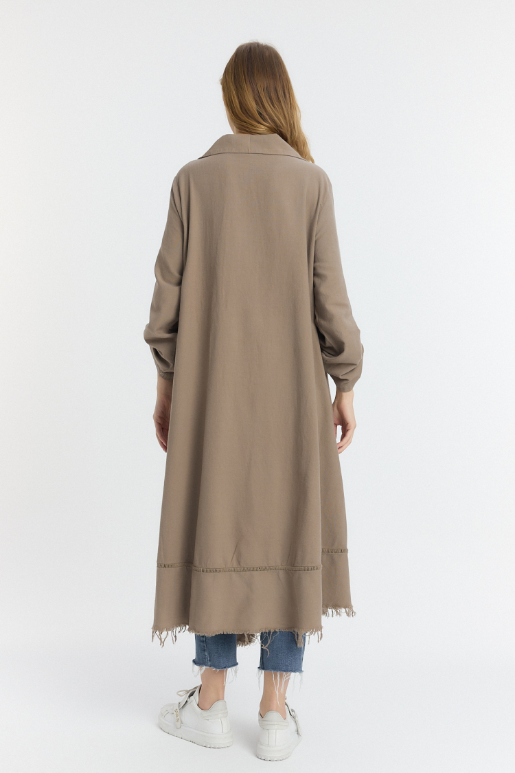 Wooden Button Dress
