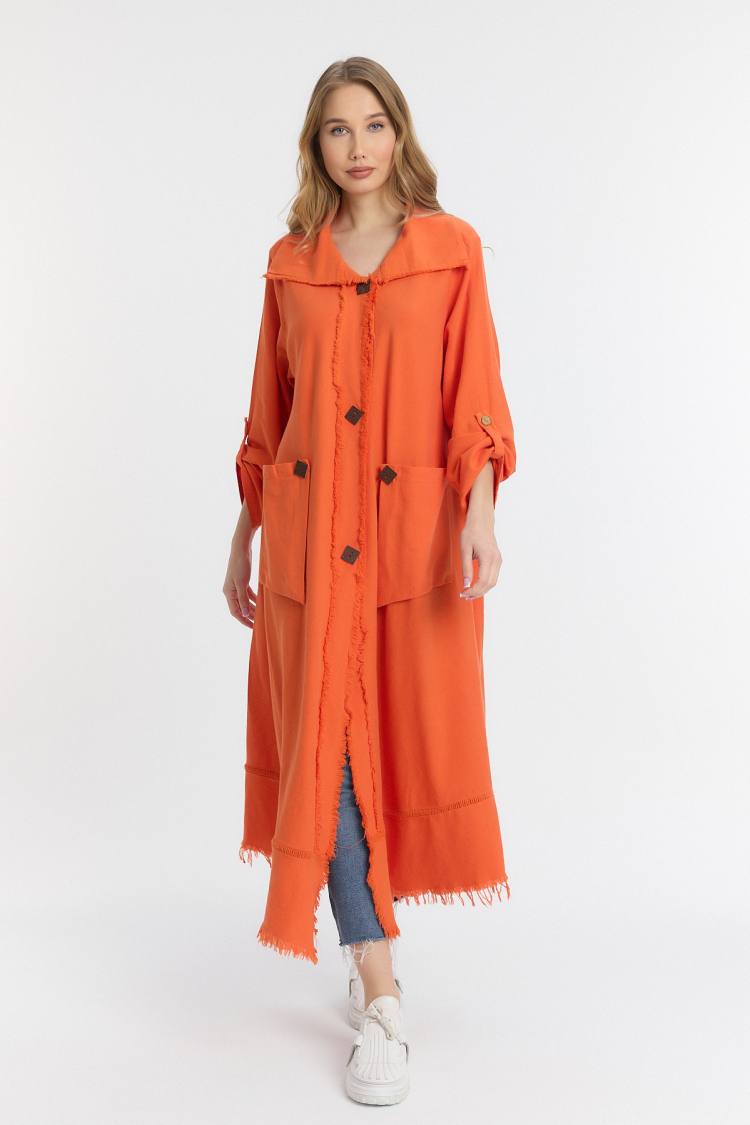 Wooden Button Dress