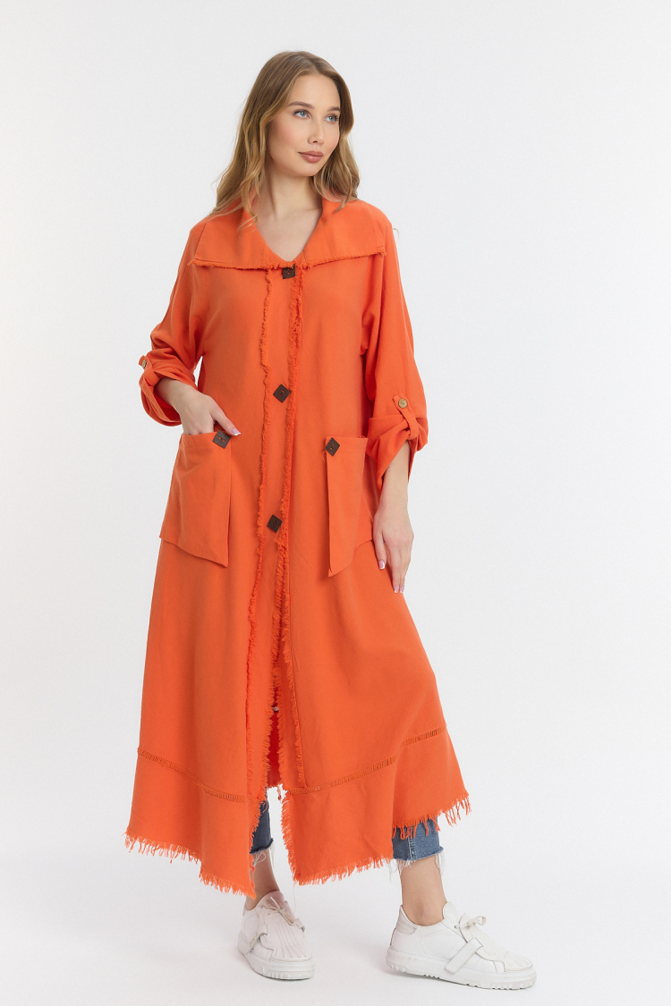 Wooden Button Dress
