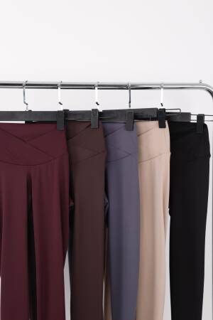 Leggings - Cream Rouge - Globality Store - Women Clothes Wholesale Turkey