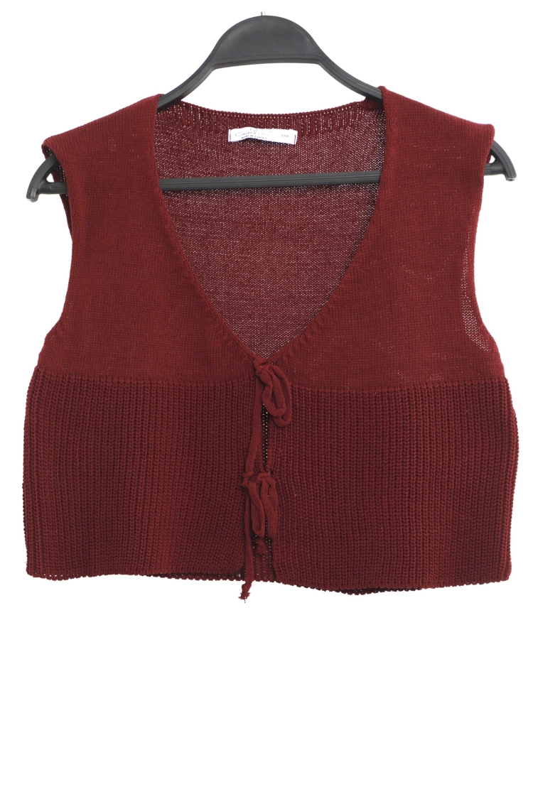 Thessaloniki Vest - Burgundy - Cream Rouge - Globality Store - Women Clothes Wholesale Turkey