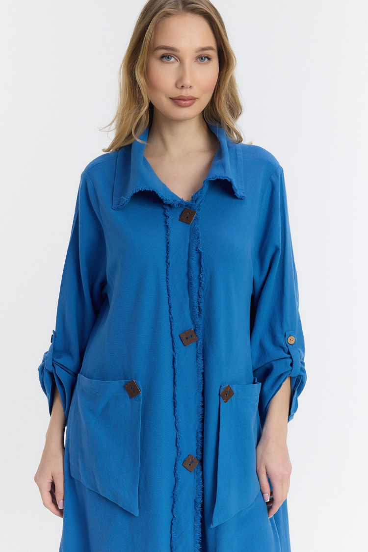 Wooden Button Dress