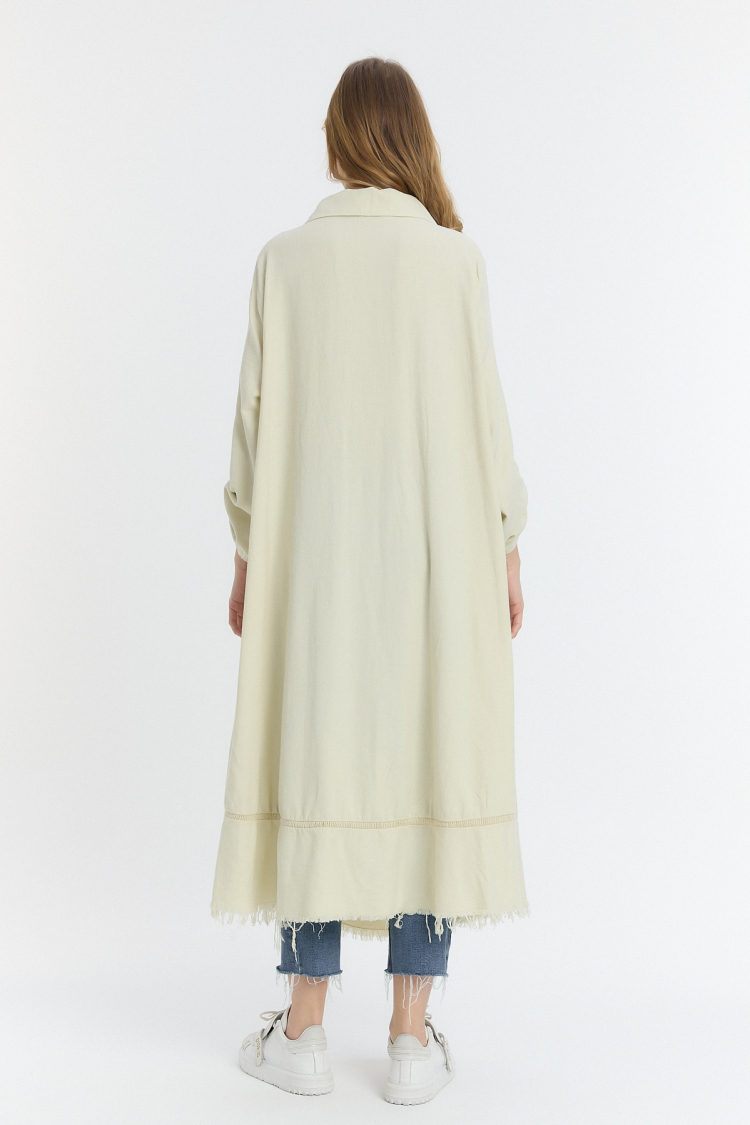 Wooden Button Dress