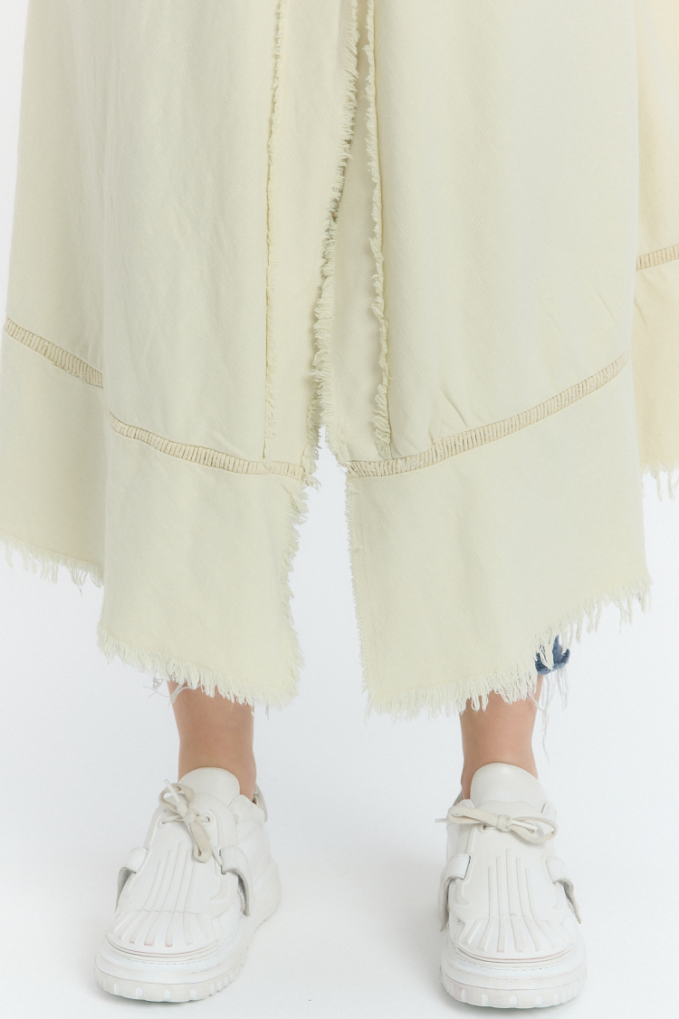 Wooden Button Dress