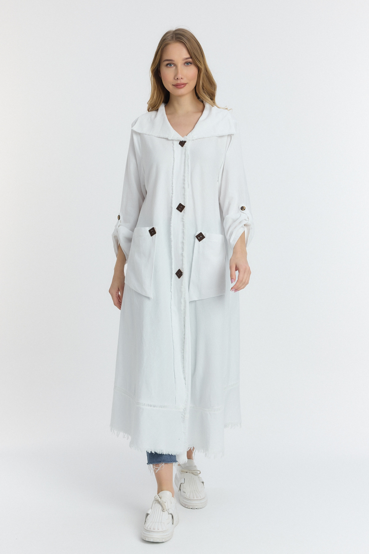 Wooden Button Dress - See More - Globality Store - Women Clothes Wholesale Turkey