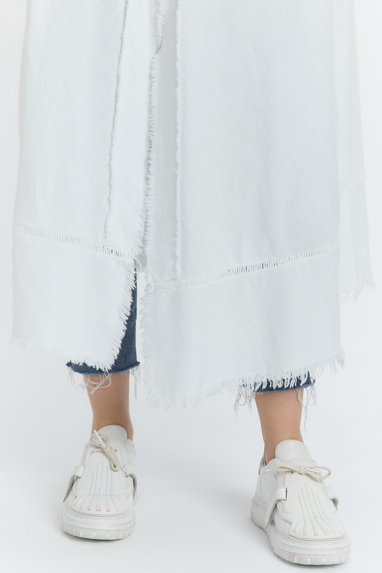 Wooden Button Dress