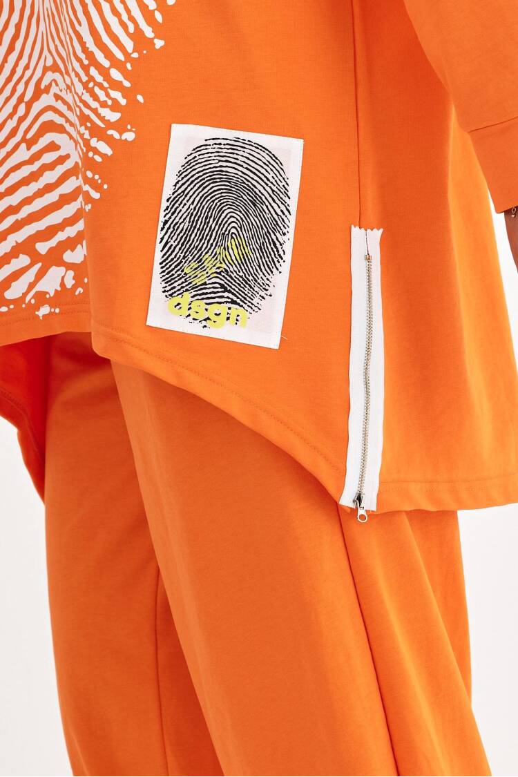 Fingerprint Printed Tracksuit
