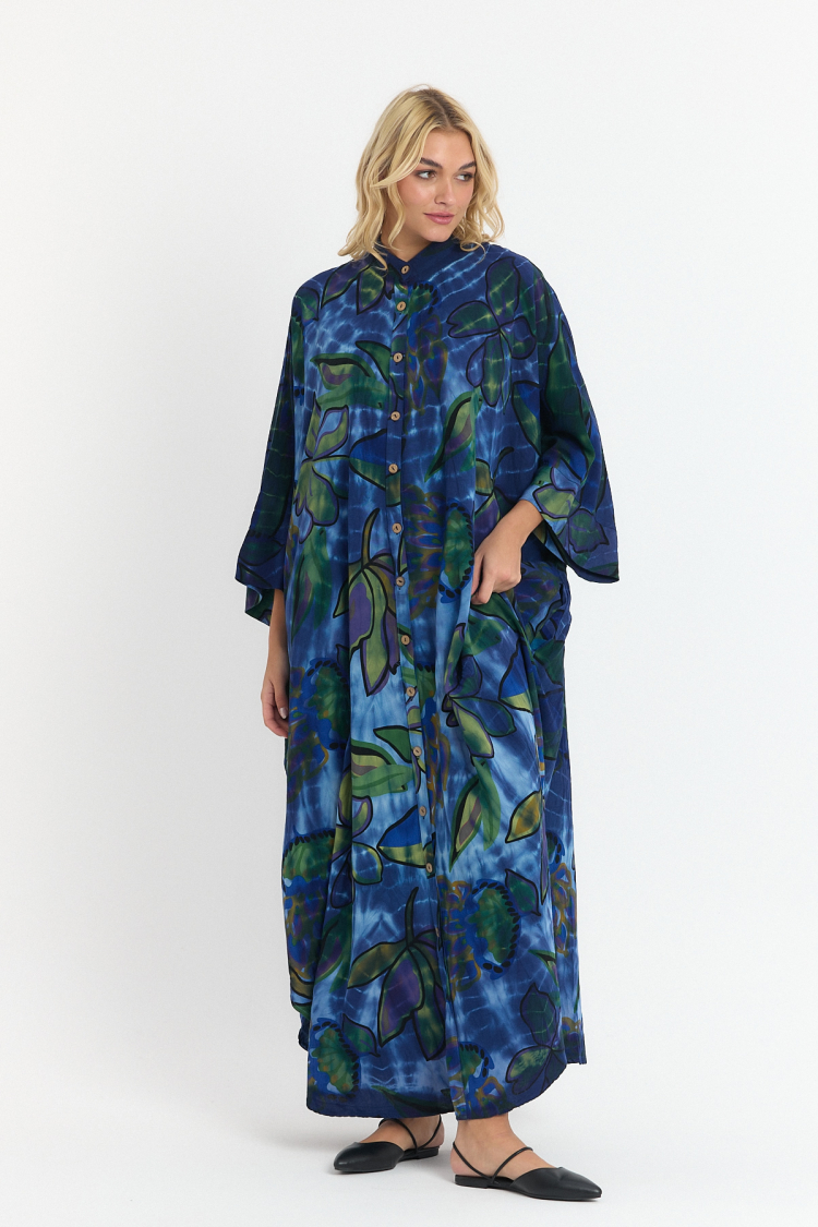Batik Giant Shirt - Standard - See More - Globality Store - Women Clothes Wholesale Turkey