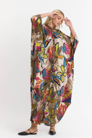 Batik Giant Shirt - See More - Globality Store - Women Clothes Wholesale Turkey