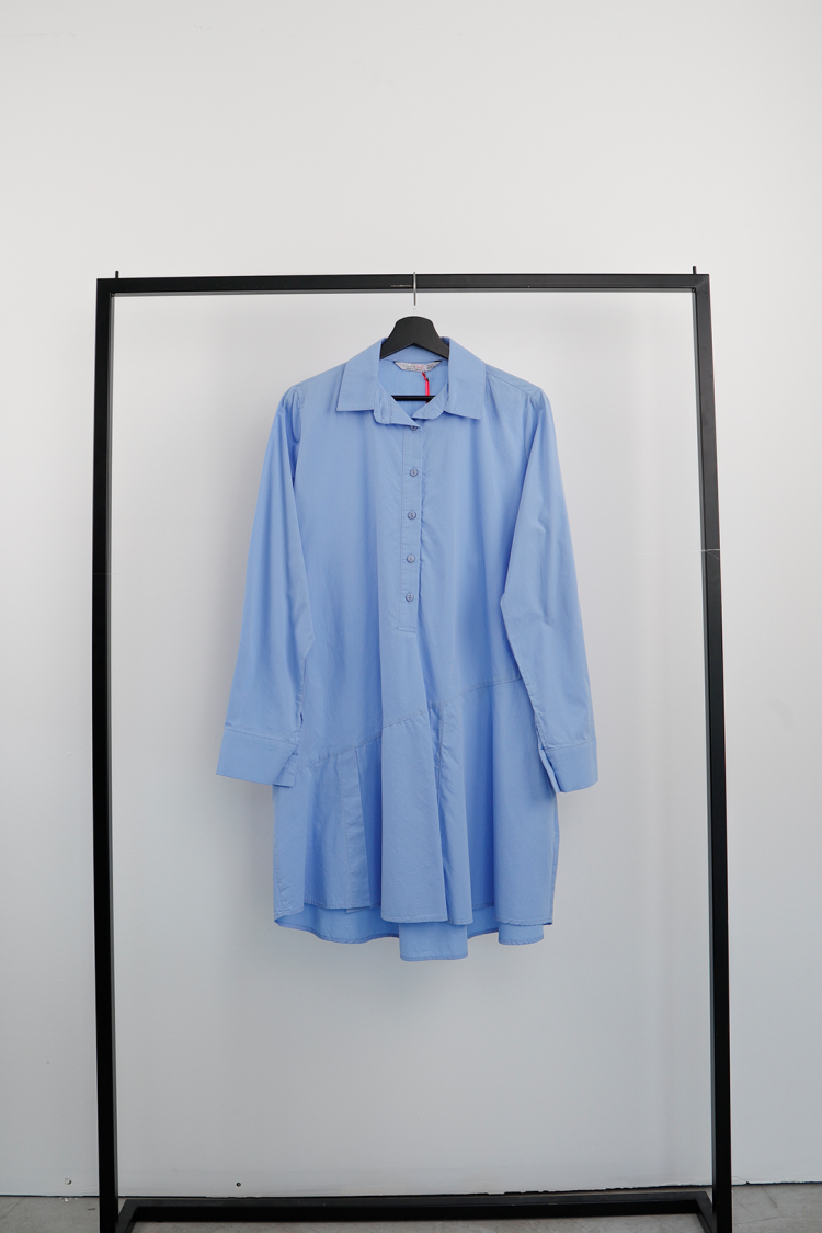 Long Sleeve Dress - Cream Rouge - Globality Store - Women Clothes Wholesale Turkey
