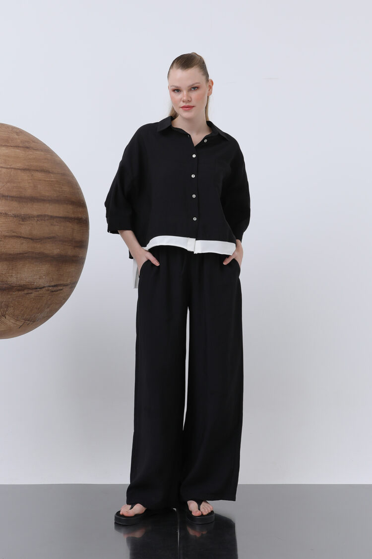 Women's Elastic Waist Pants - SOUL - Globality Store - Women Clothes Wholesale Turkey
