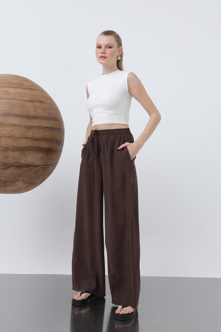 Women's Elastic Waist Pants - SOUL - Globality Store - Women Clothes Wholesale Turkey