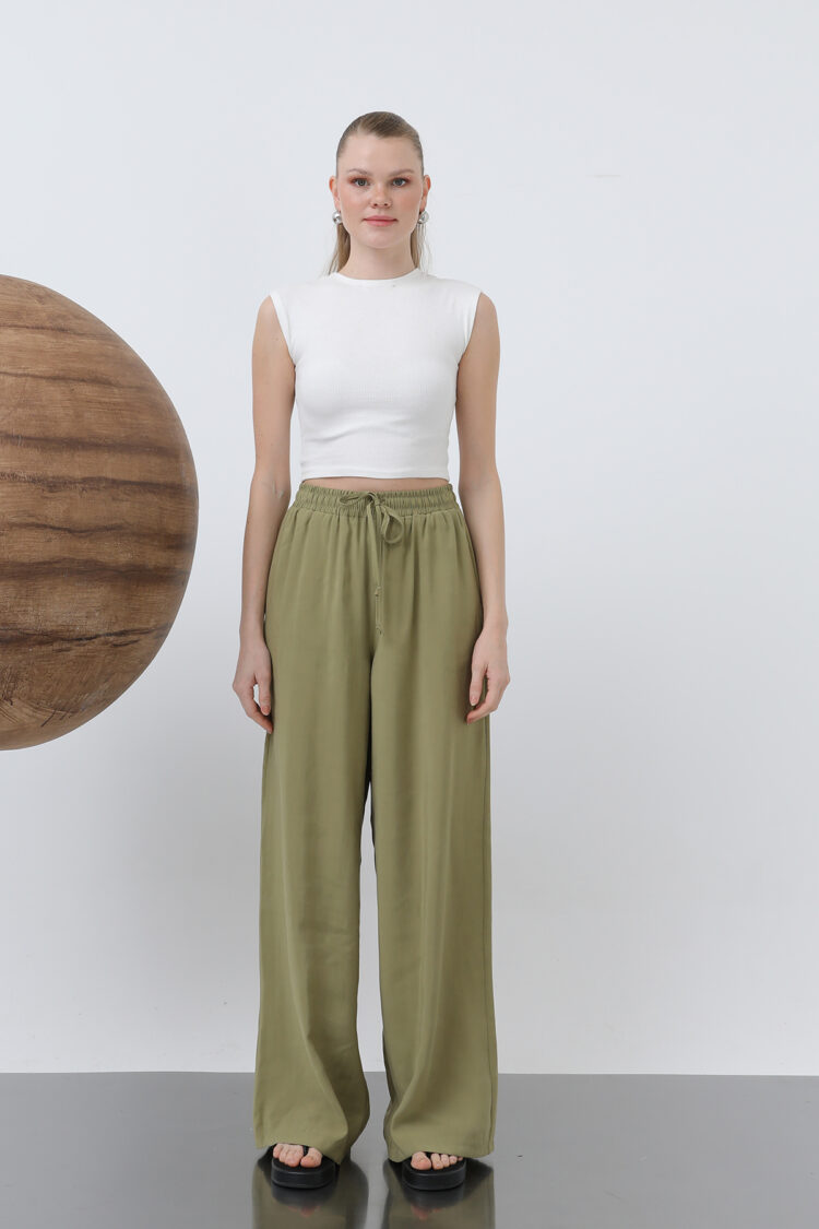 Elastic Waist Pants
