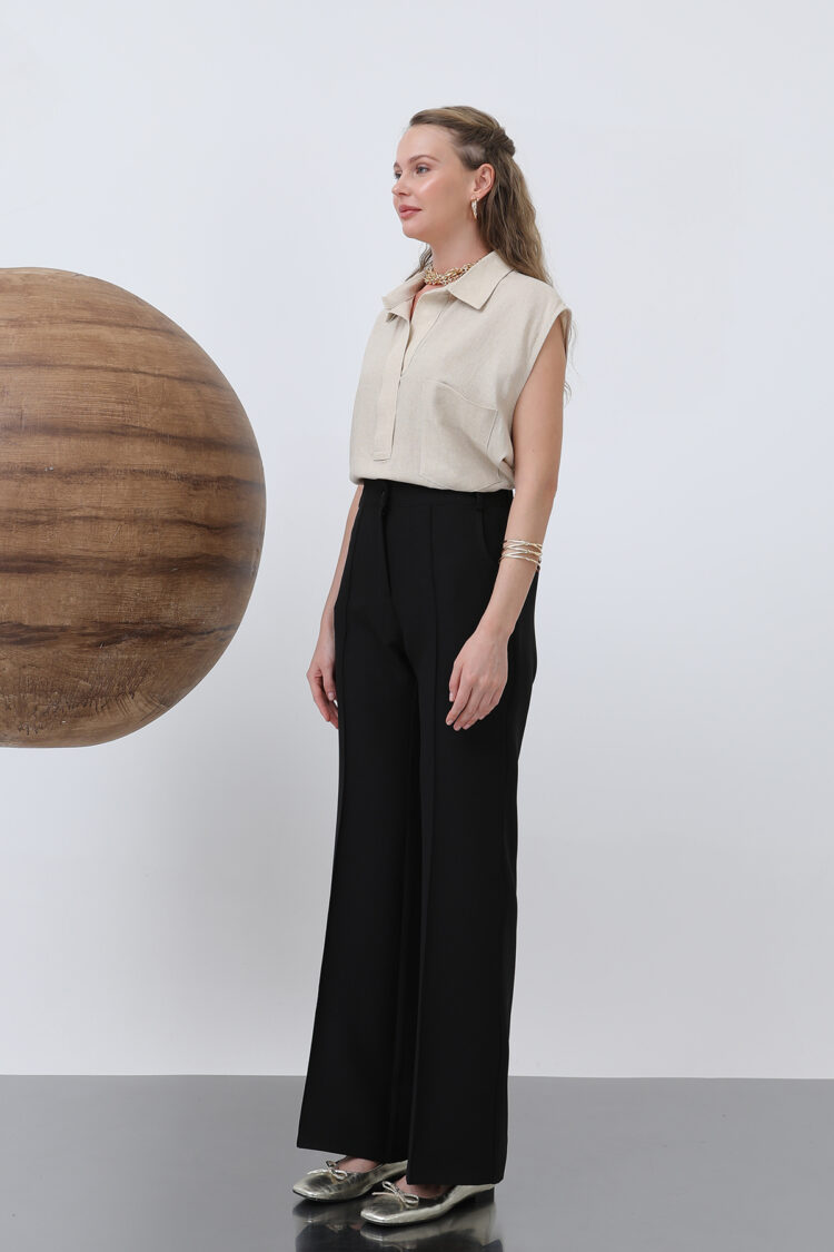Women's Rib Stitched Pants