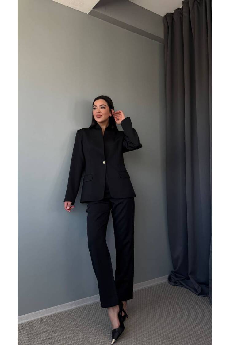 Suit - Black - ESPADA - Globality Store - Women Clothes Wholesale Turkey
