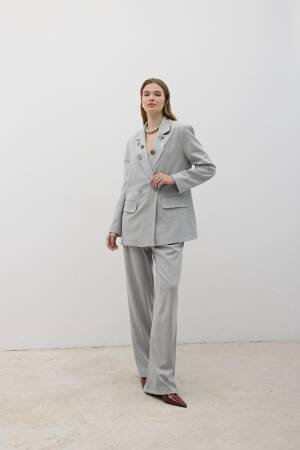 Front Zipper Button Detailed Pants - Levure - Globality Store - Women Clothes Wholesale Turkey
