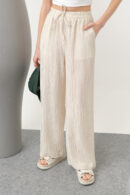 Women's Basic Elastic Pants - SOUL - Globality Store - Women Clothes Wholesale Turkey