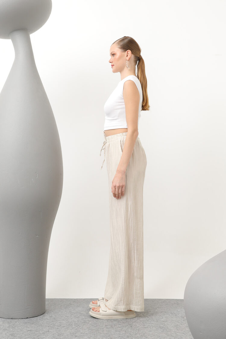 Women's Basic Elastic Pants