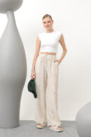 Women's Basic Elastic Pants - SOUL - Globality Store - Women Clothes Wholesale Turkey