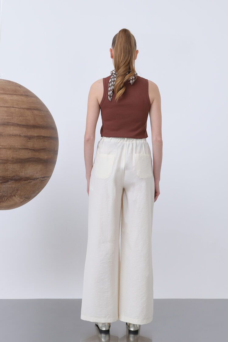 Pleated Basic Pants