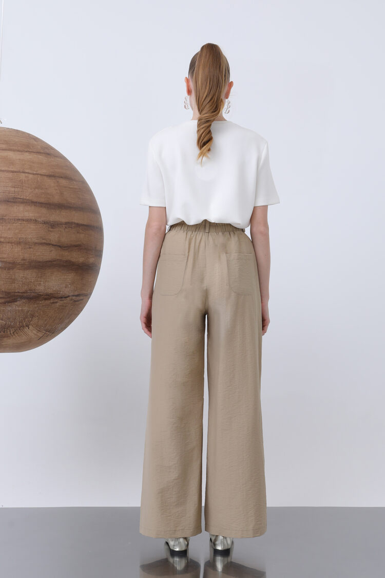 Pleated Basic Pants