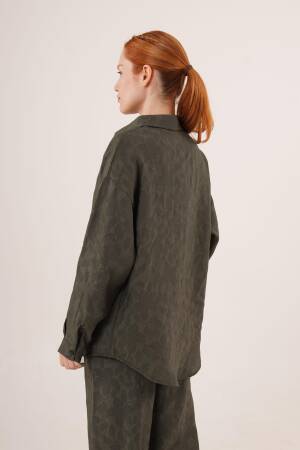 Patterned Shirt And Pants WholesaleDouble Suit - Lustrin - Globality Store - Women Clothes Wholesale Turkey