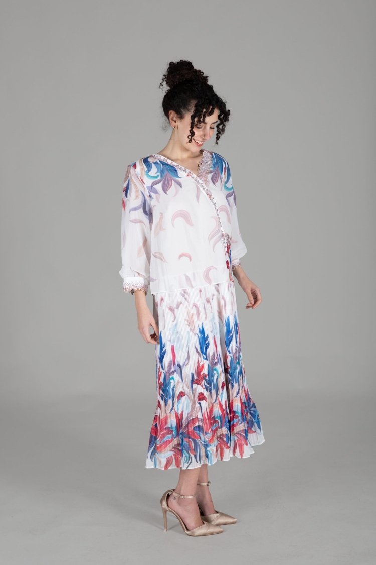 V Neck Mars Empirme Dress