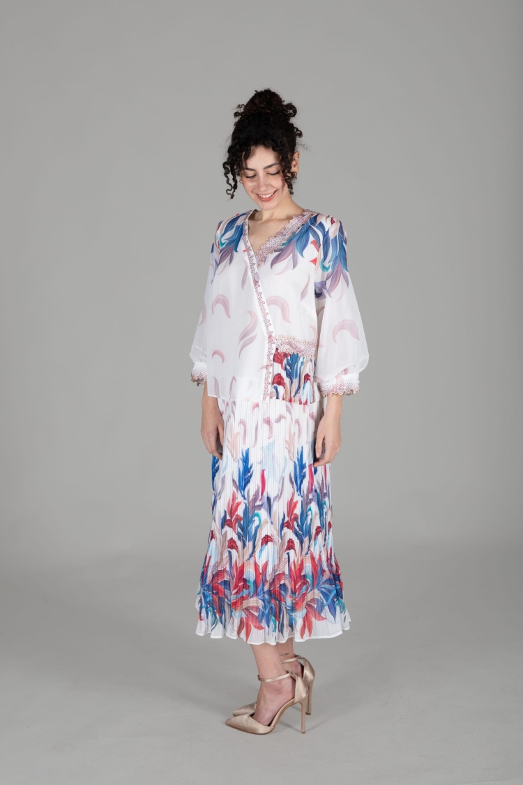 V Neck Mars Empirme Dress