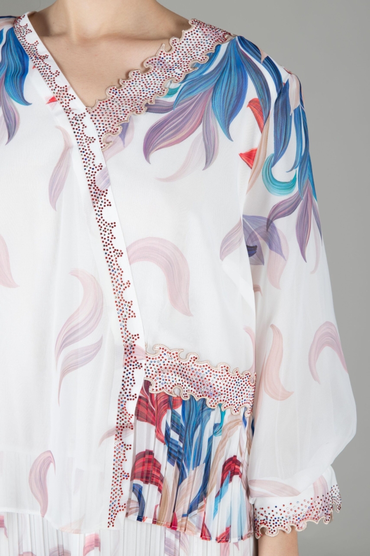 V Neck Mars Empirme Dress