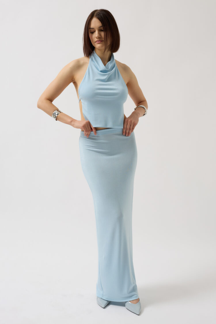 Bright Fabric Maxi Skirt - Baby