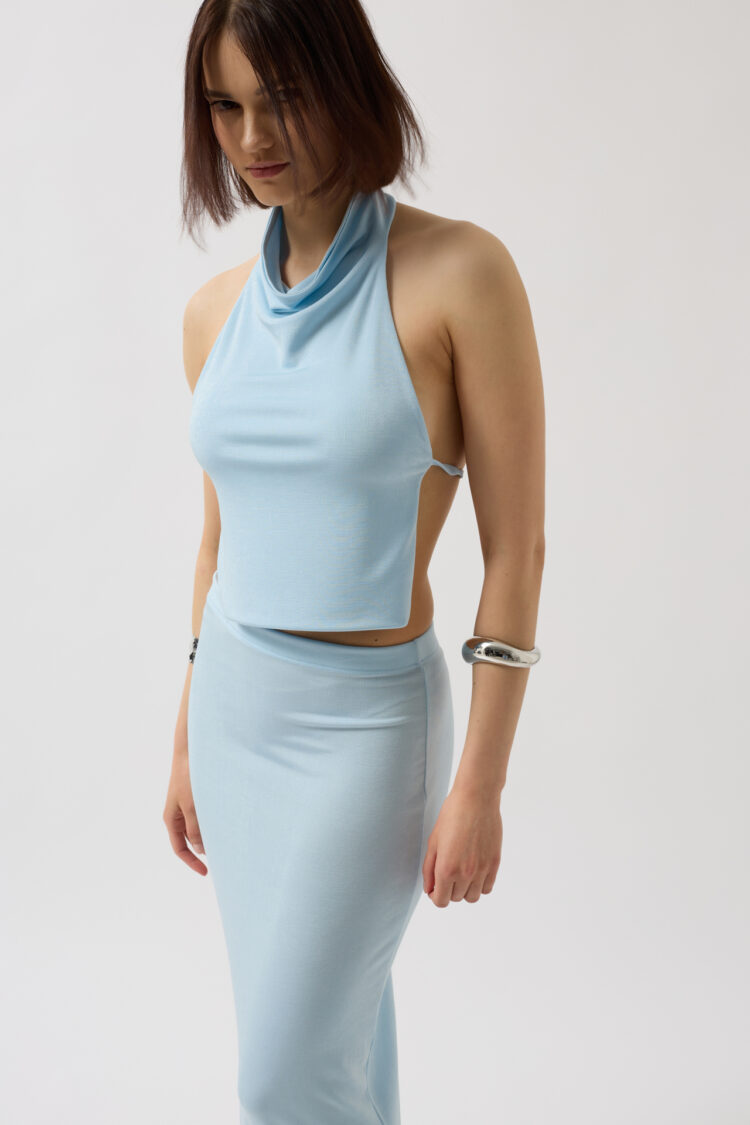 Bright Fabric Maxi Skirt - Baby
