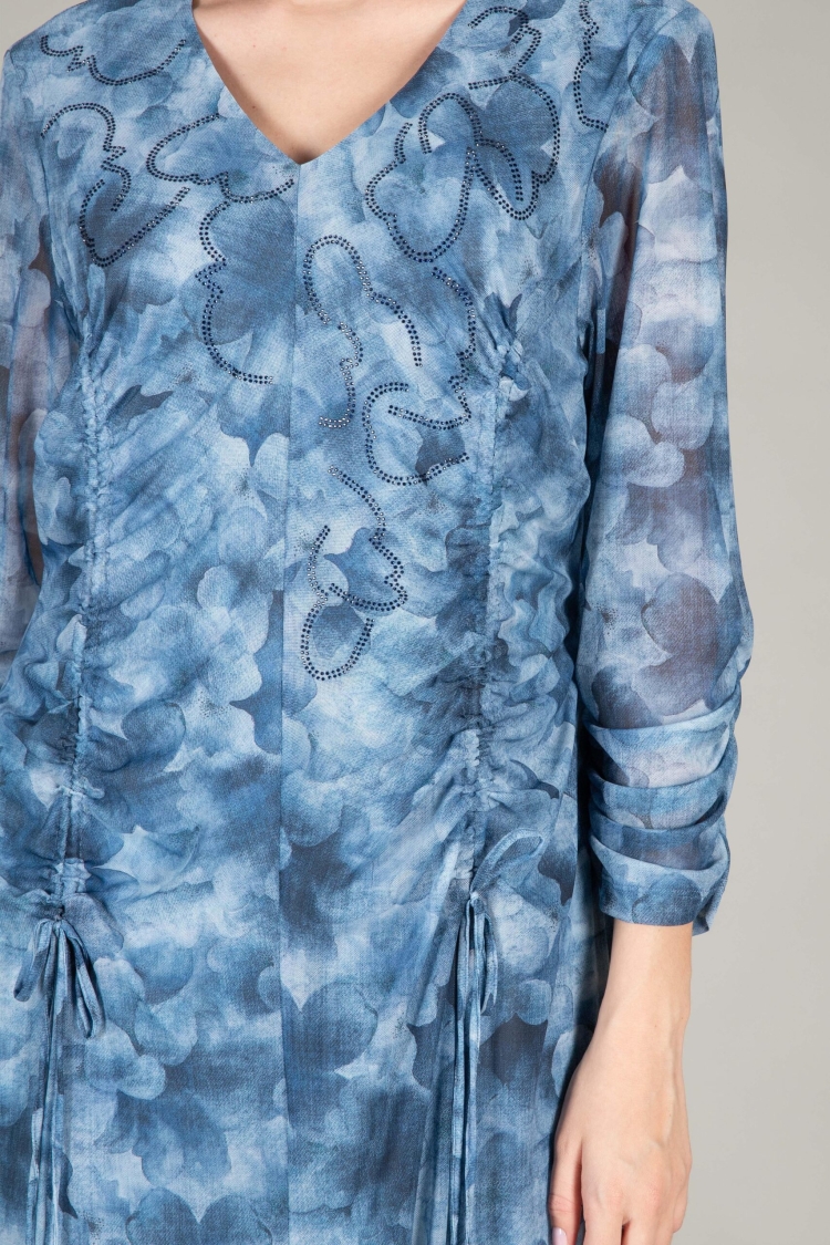 Round Neck Empirme Dress