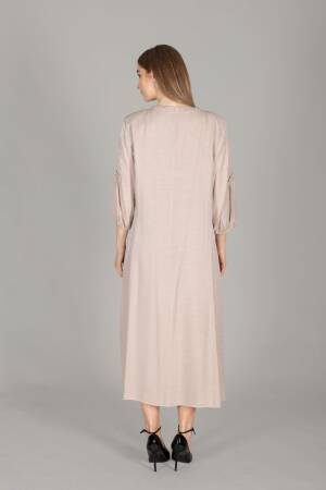 Round Neck Glitter Dress - GUMANIZE - Globality Store - Women Clothes Wholesale Turkey
