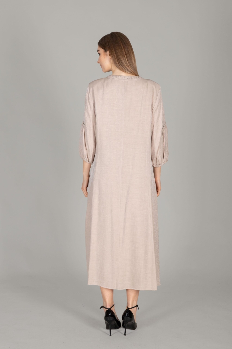 Round Neck Glitter Dress