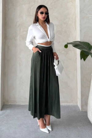 Pleise Skirt - Topshow - Globality Store - Women Clothes Wholesale Turkey