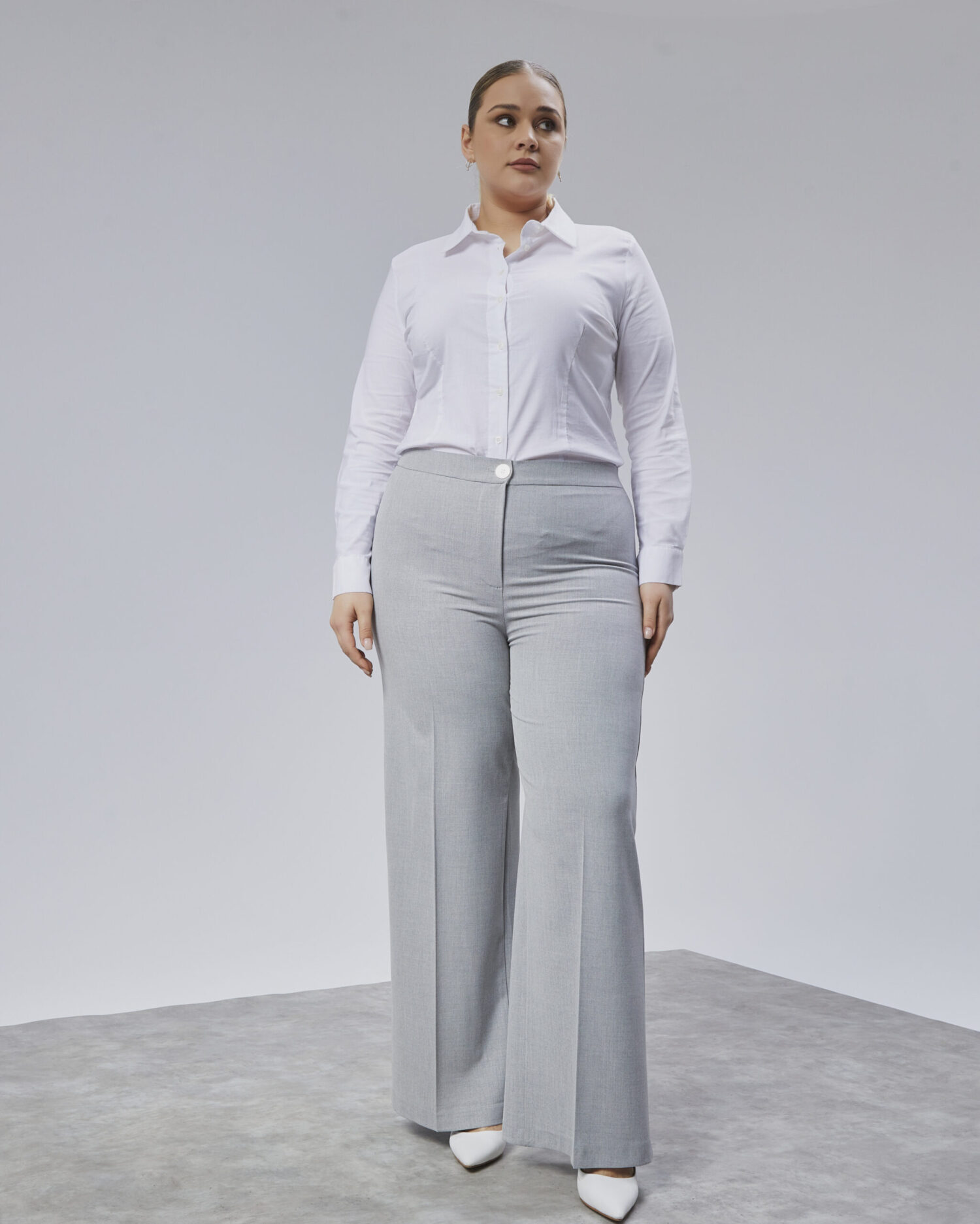 Poly Viscose Full Lycra Elastic Waistband Pants - Ouz Fashion - Globality Store - Women Clothes Wholesale Turkey