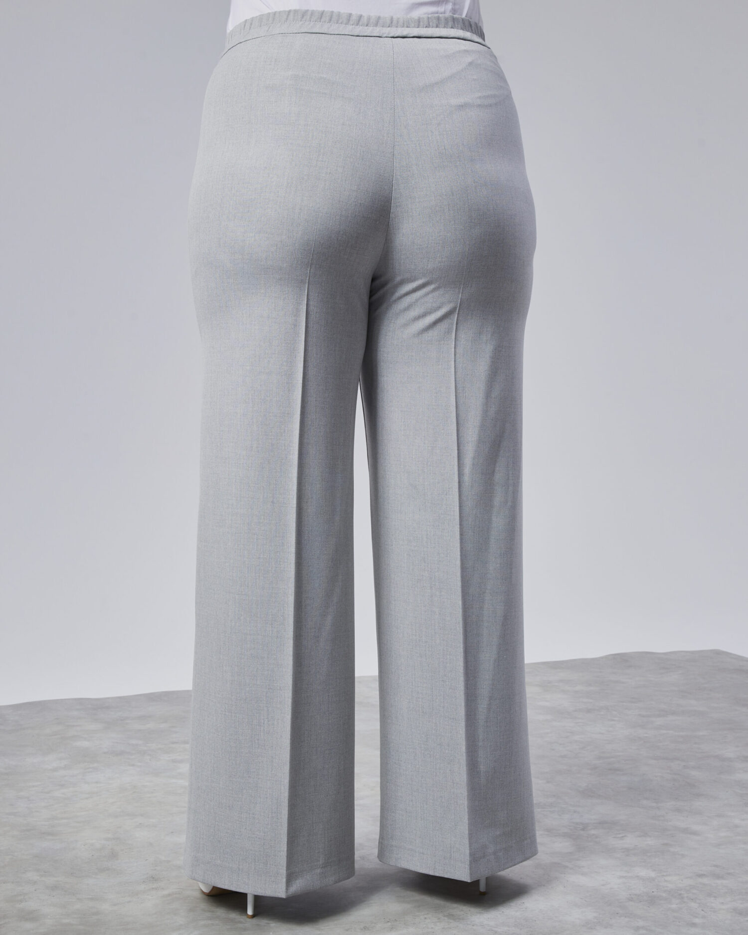 Poly Viscose Full Lycra Elastic Waistband Pants - Ouz Fashion - Globality Store - Women Clothes Wholesale Turkey